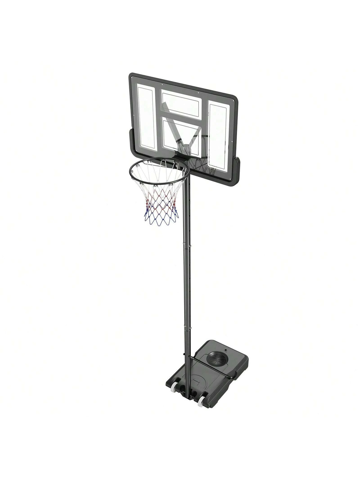 Basketball Hoop, 4-10 Ft Adjustable Height Portable Backboard System, 54 Inch Or 28 Inch Or 32 Inch Or 50 Inch Or 40 Inch Basketball Hoop & Goal, Basketball Set With Wheels, Stand, And Fillable Base