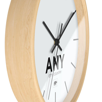 08L FIRST CLASS ANY AIRPORT WALL CLOCK - 08 Left