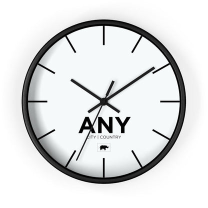 08L FIRST CLASS ANY AIRPORT WALL CLOCK - 08 Left