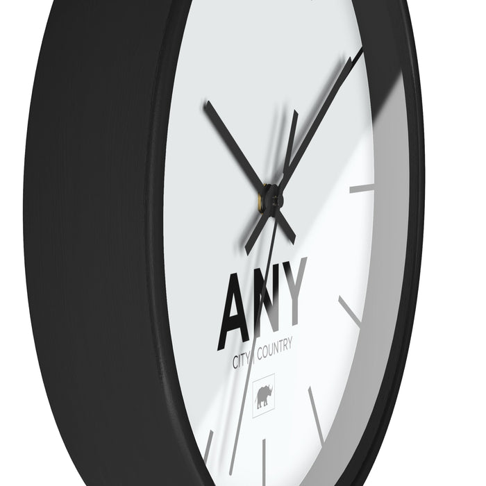 08L FIRST CLASS ANY AIRPORT WALL CLOCK - 08 Left