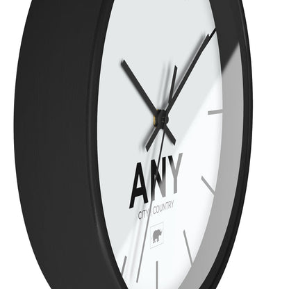 08L FIRST CLASS ANY AIRPORT WALL CLOCK - 08 Left