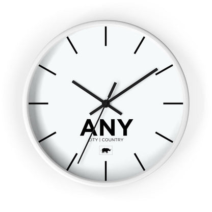 08L FIRST CLASS ANY AIRPORT WALL CLOCK - 08 Left