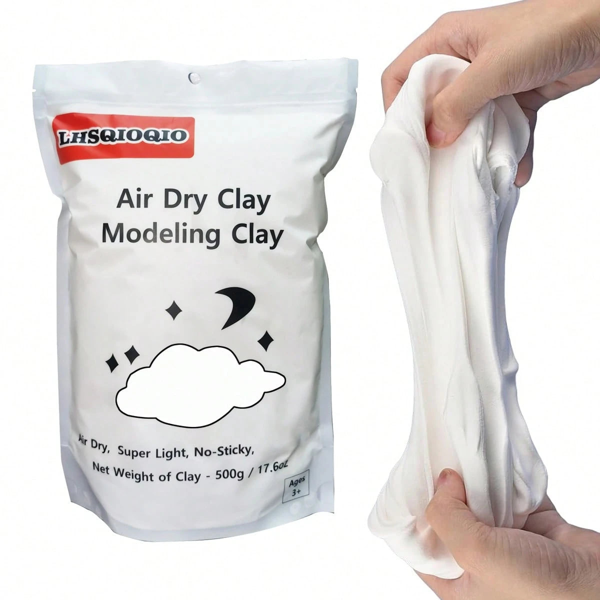 1 Pack Modeling Clay Foam Clay- 1.1 Lbs Air Dry Clay Super Light Magic Clay, Perfect Gift For Boys And Girls