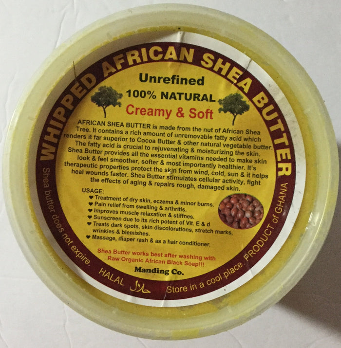 100% Natural, Yellow Shea Butter, 32 Ounces