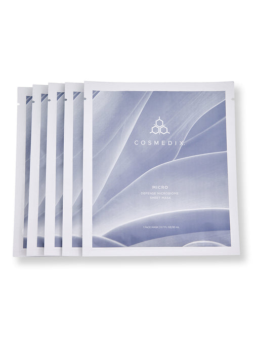 COSMEDIX Micro Defense Microbiome Peel-Off Sheet Mask - 5 masks