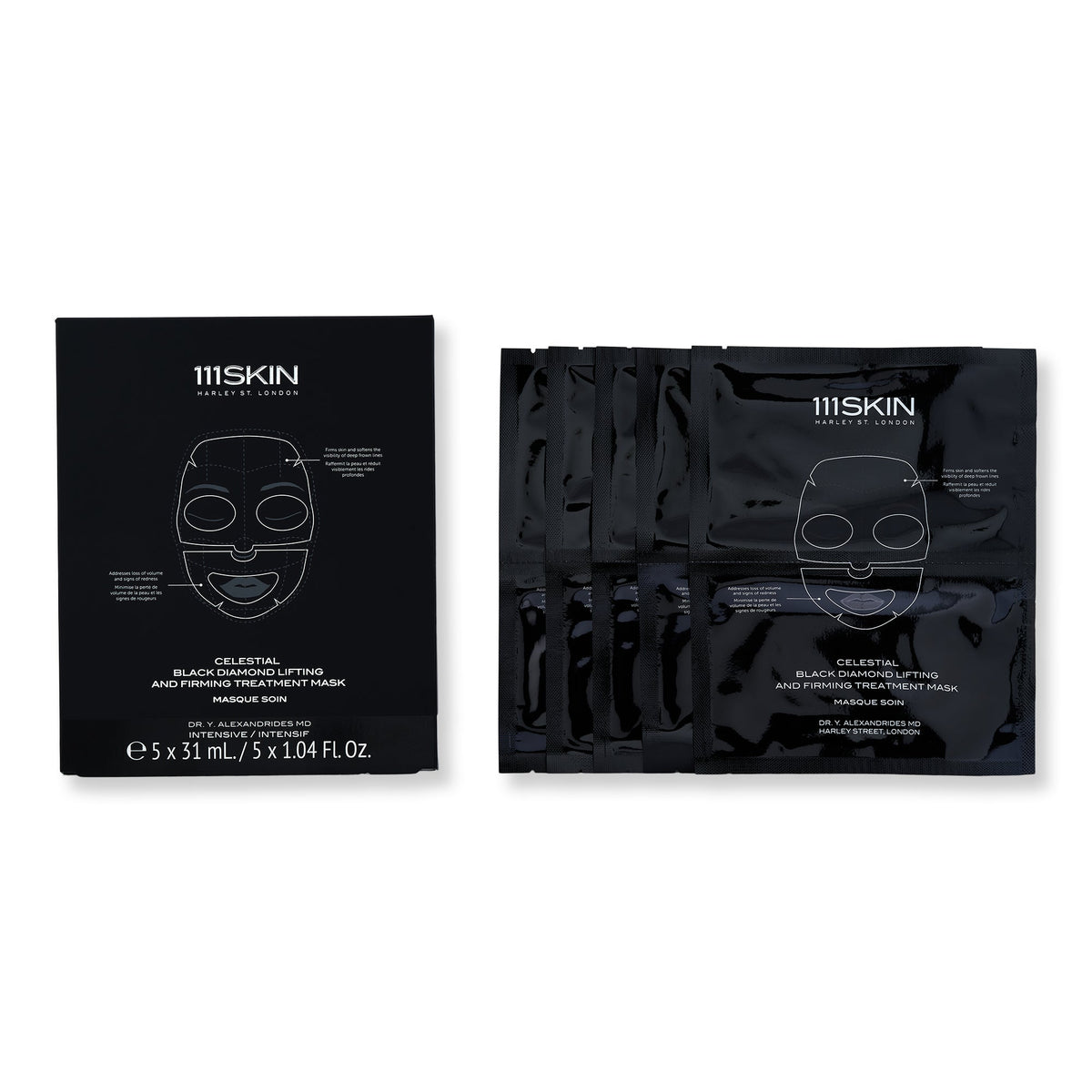 111SKIN Celestial Black Diamond Lifting and Firming Treatment Mask