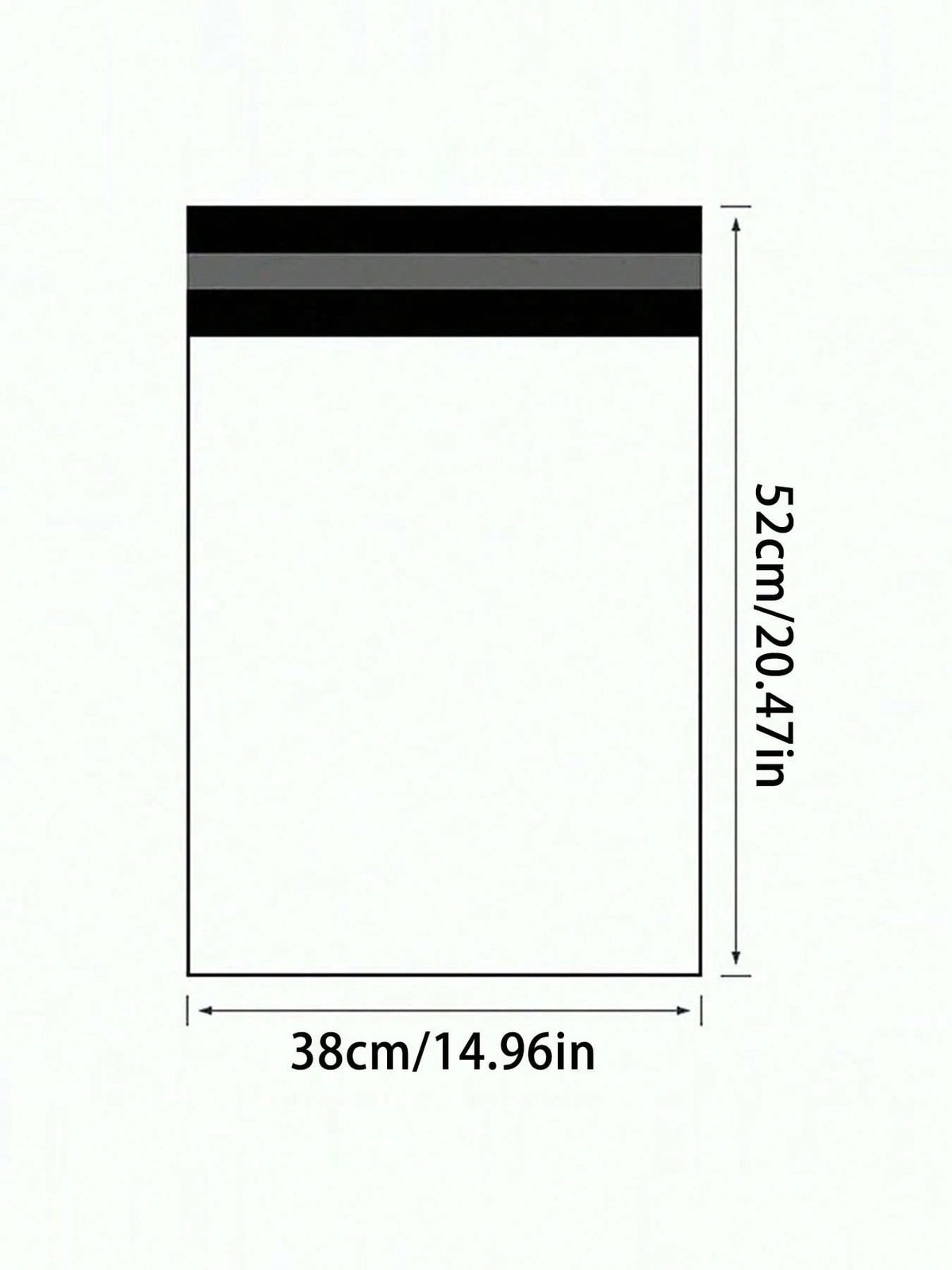 12pcs Extra Large White Self-Sealing Courier Bags, Waterproof Logistics Shipping Packaging Bags, Enlarged & Thickened Colored Courier Bags Suitable For Transportation, Clothing, Stationery, Party Gift