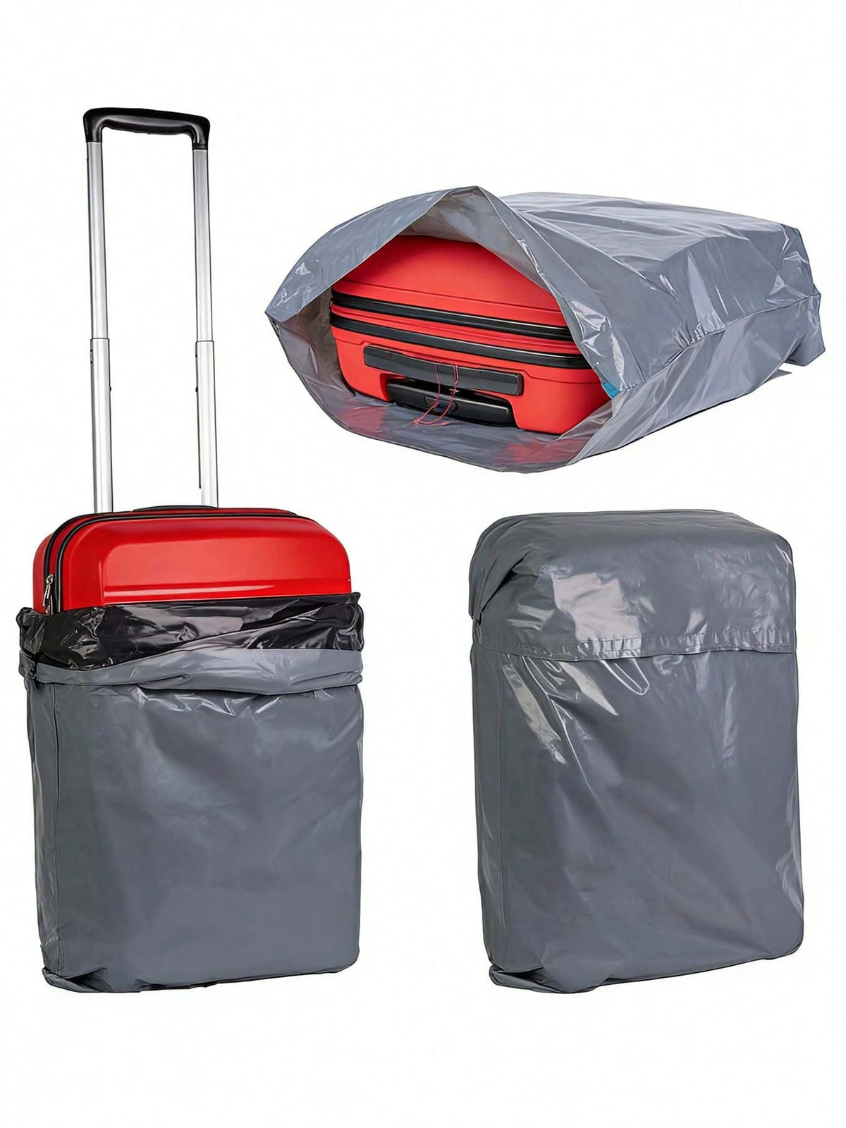 12pcs Extra Large White Self-Sealing Courier Bags, Waterproof Logistics Shipping Packaging Bags, Enlarged & Thickened Colored Courier Bags Suitable For Transportation, Clothing, Stationery, Party Gift