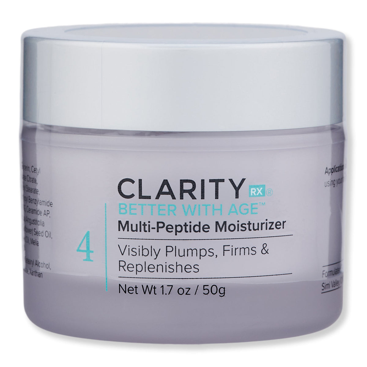 ClarityRx Better With Age Multi-Peptide Moisturizer