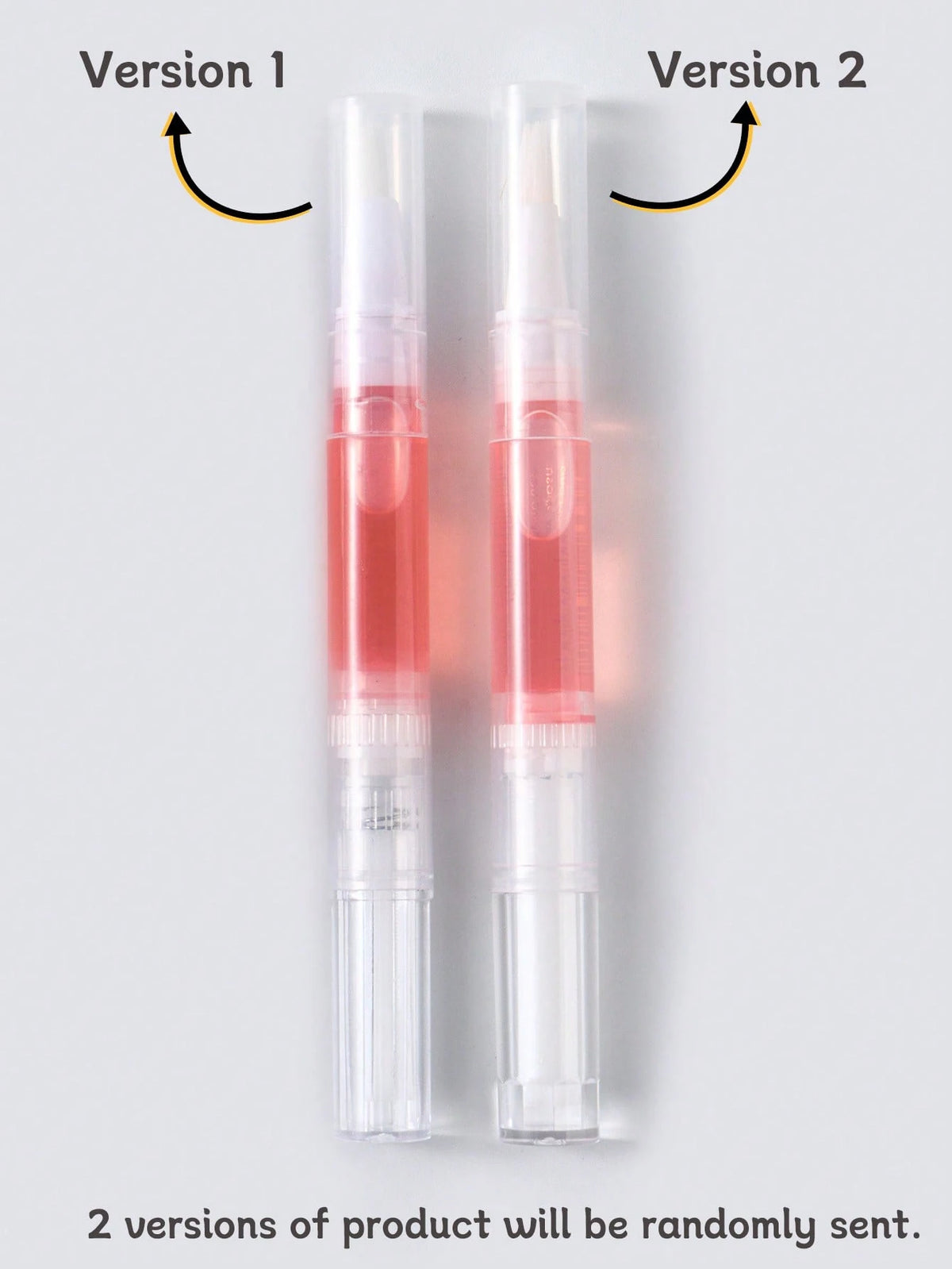 1pc 3ml Cherry Pink Nail Cuticle Care Oil Pen, Botanical Nourishing Oil Moisturizing Nail Edge Care Tool (Random Color)