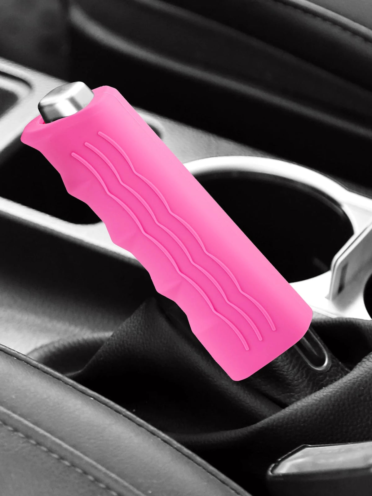 1pc Black Car Handbrake Gear Shift Cover