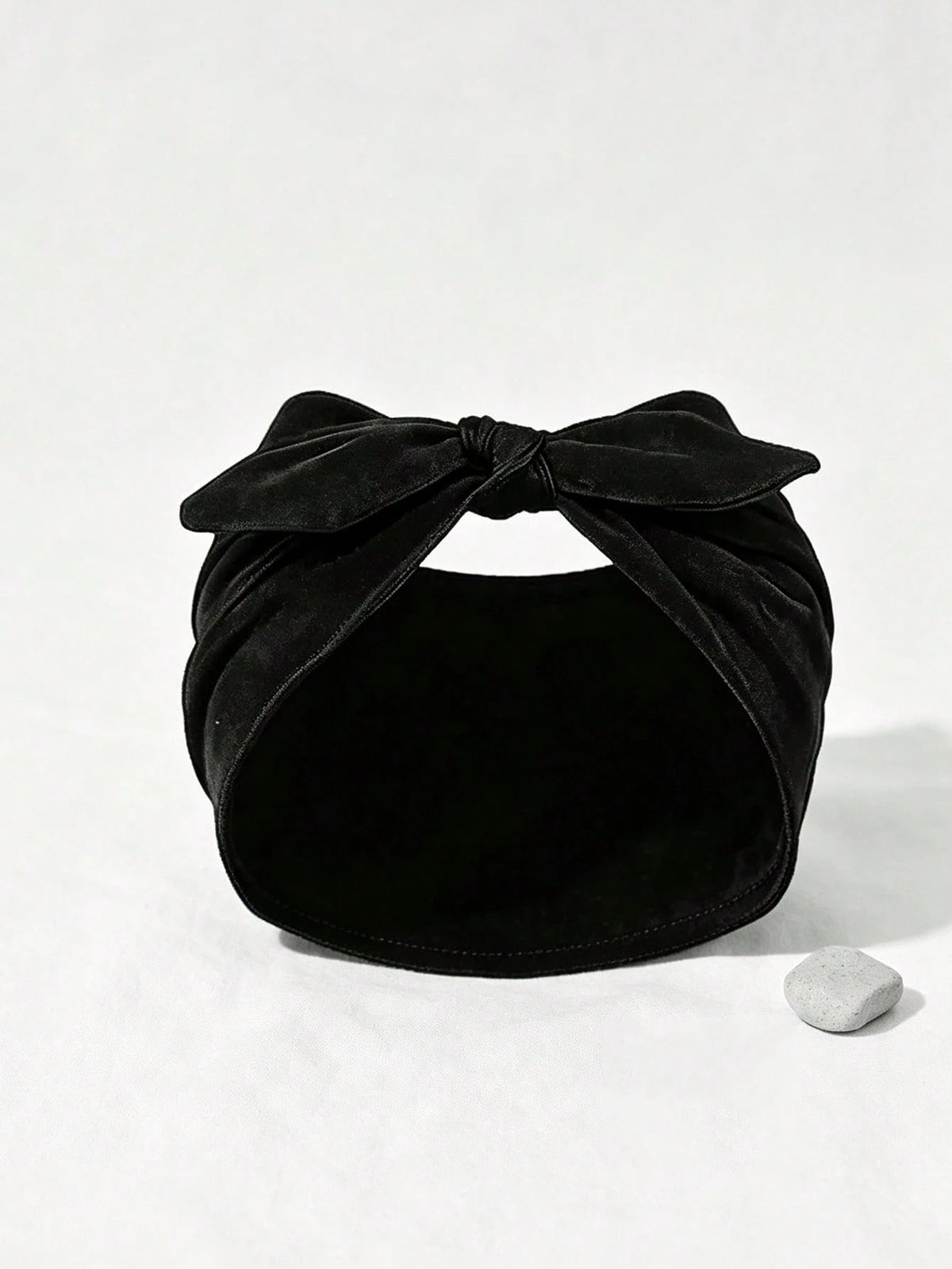 1pc Bohemian Style Wide Headband With Bow, Suitable For Face Washing (E.G., Applying Face Mask) And Postpartum Wear, High Elasticity Soft Fabric, Non-Slip Fit, Vintage Versatile Accessory, Suitable Fo