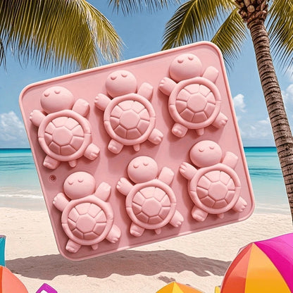 1pc Highland Cow Silicone Ice Cube Tray, 3D Cute Cow Shaped Silicone Ice Mold, Suitable For Whiskey, Cocktails And Baking, Silicone Mold Also Suitable For Easter And Holiday Decorations, Party Supplie