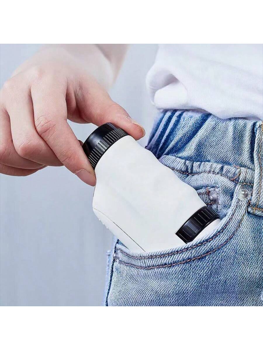 1pc Kids Portable Microscope Magnifier, Adjustable Focus Optical Research Science Educational Exploration Toy For Children