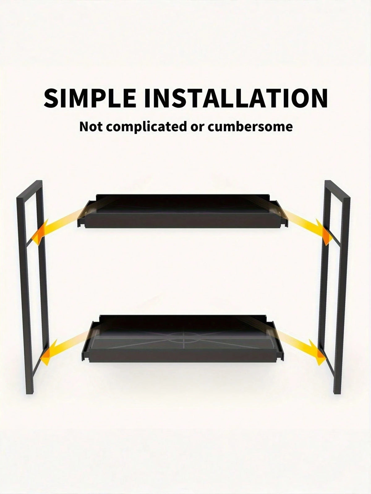 1PC MultiTier SpaceSaving Sturdy Durable EasyClean Multifunctional Versatile Adjustable Cosmetic Organizer Storage Rack Tray Vanity DressingTable Bathroom Bedroom Kitchen HomeDecor HotSearch ForWomen