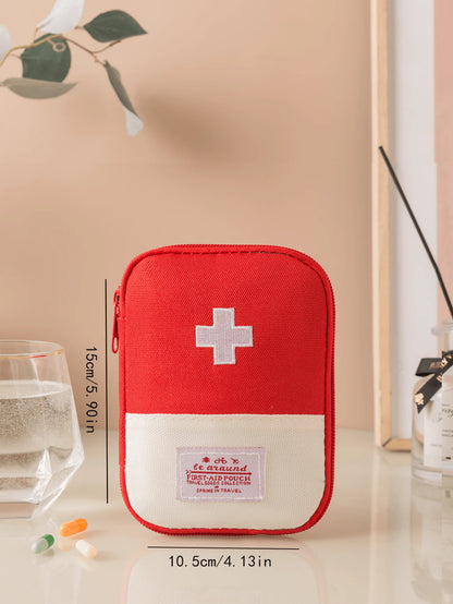 1pc Portable Storage Bag, Suitable For Business Travel, Convenient And Practical, Neat And Stylish. Can Also Be Used As Room Decor, Cosmetic Bag, Vanity Organizer, Toiletry Bag, Desktop Organizer