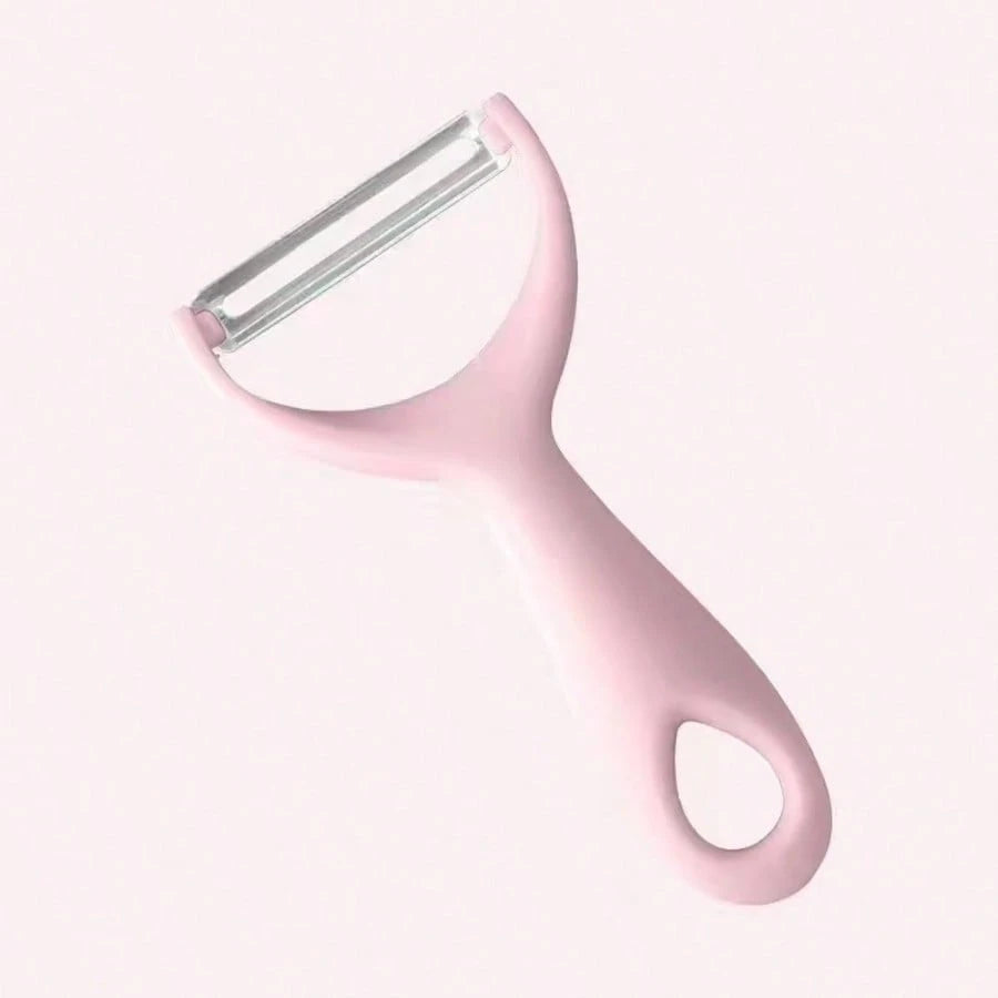 1pc Stainless Steel Vegetable & Fruit Peeler, Multifunctional Peeler For Peeling And Slicing