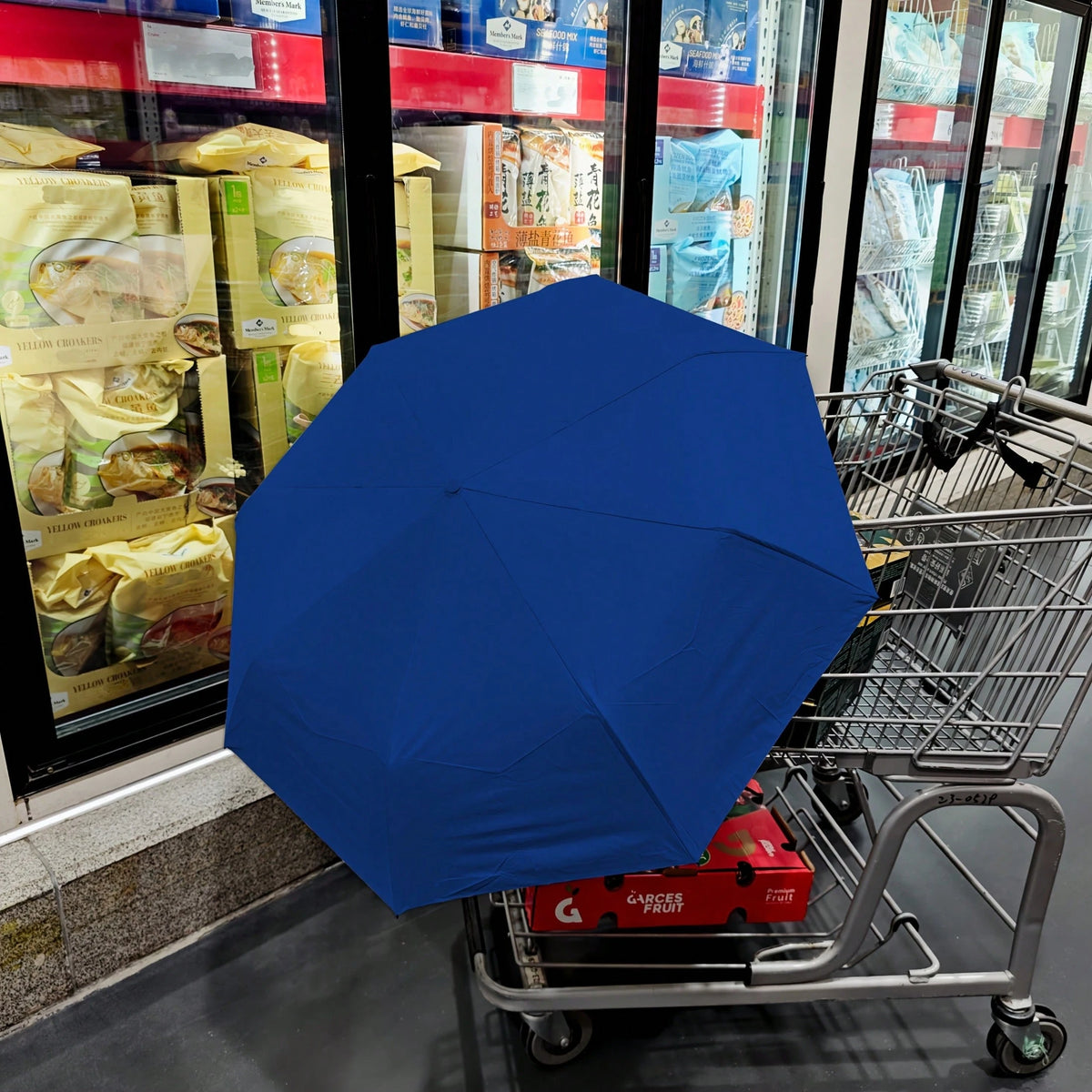 1pc Windproof & Waterproof Travel Umbrella, Automatic UV Protection Sunshade, Fully Automatic Folding Umbrella, Unisex, Suitable For Rain & Snow Weather, Summer Sun Umbrella