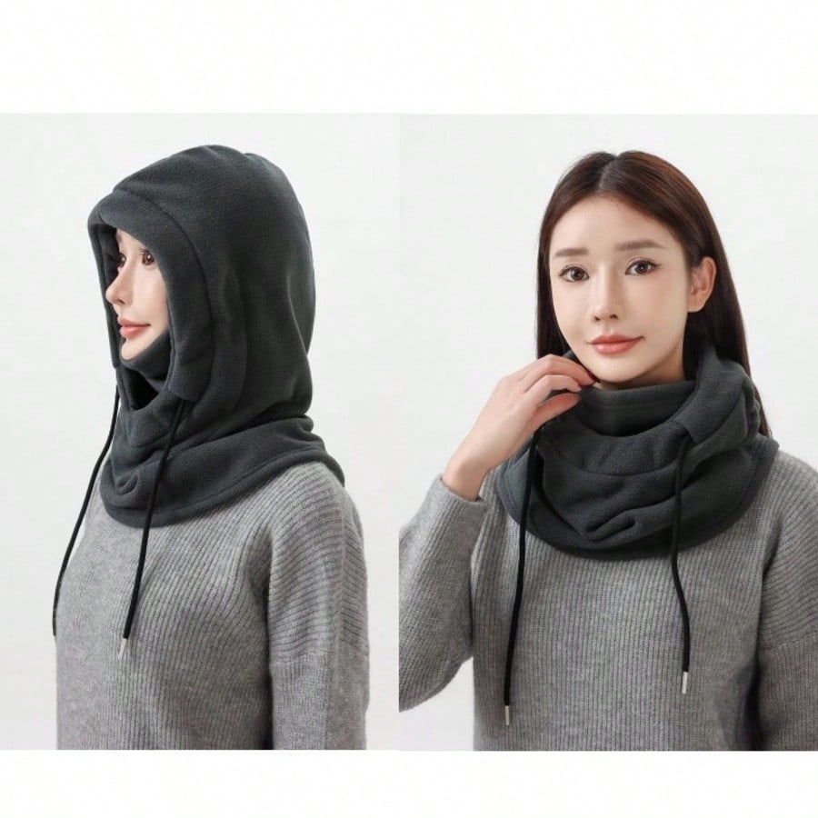 1pc Winter Warm Face Mask Hat Unisex Ear Protection Neck Warmer Windproof Cycling Cold Protection Skiing Ushanka Hat, Regular And Upgraded Versions Available