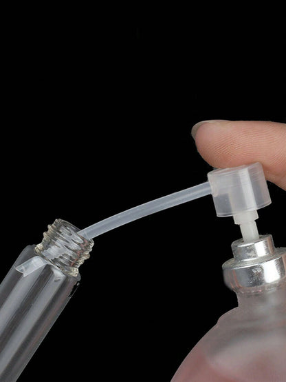 2 Packs Dispensing Tool Portable Bottle Sample Special Dispensing Pump Head Dispensing Artifact Halloween, Spooky, Autumn, Festival, Holiday, Winter, Holiday, Festival, Aromatherapy, House Freshener