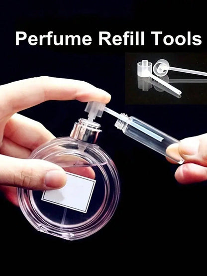 2 Packs Dispensing Tool Portable Bottle Sample Special Dispensing Pump Head Dispensing Artifact Halloween, Spooky, Autumn, Festival, Holiday, Winter, Holiday, Festival, Aromatherapy, House Freshener