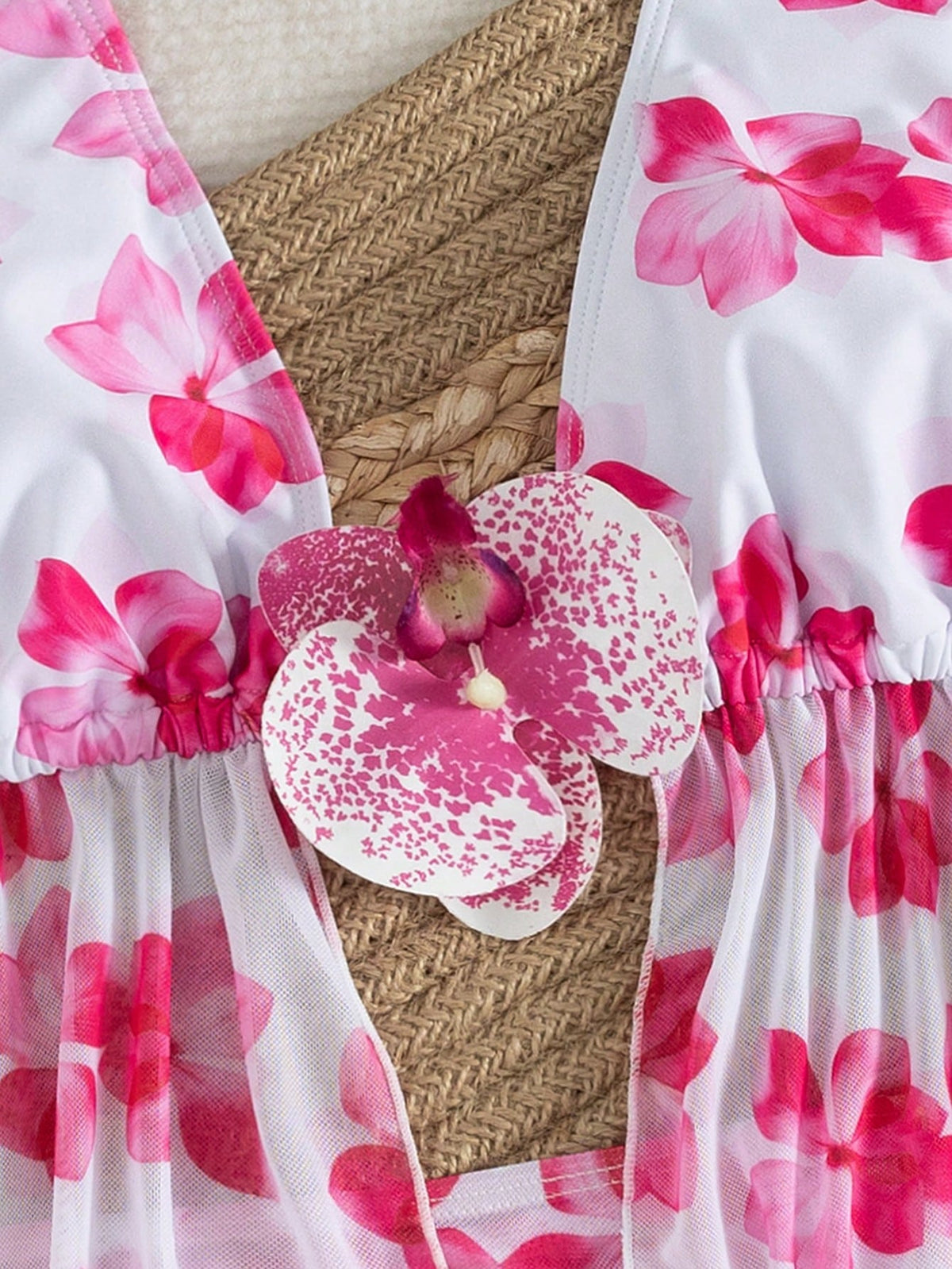 2026 Women's Random Print Spaghetti Strap Sexy Bikini Swimwear Set, Summer Outfit, Elegant, Valentine's Day, Beach, Vacation, Casual, Chic, Summer Set, Summer Holiday Set, Spring, Women's Valentine's