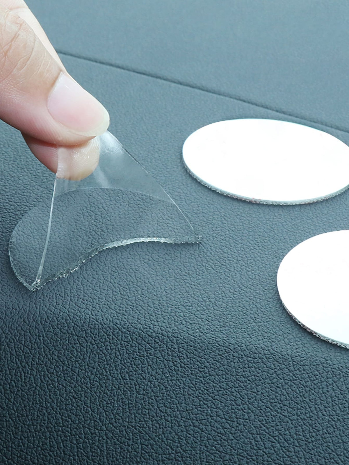 20pcs/50pcs Transparent Adhesive Stickers, 3cm Diameter Round Double-Sided Tape- Invisible Car Stickers, Strong Removable Nano Adhesive Tape, Suitable For Wedding And Birthday Decoration, Reusable Fo