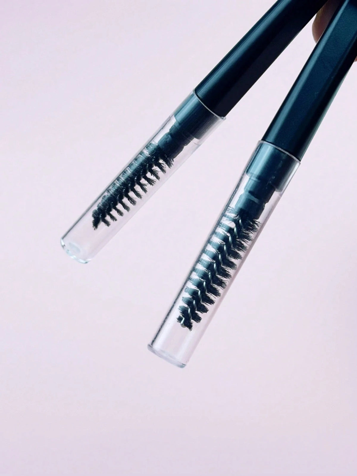 2pcs Portable Spiral Eyebrow Brush, Eyelash Comb, Lip Liner, Fine Eyeliner Brush, Lip Brush, Mini Brushes With Dust Cover,Eyebrow Brush,Eyeshadow Brush,Spoolie,Spoolie Brush,Giveaways