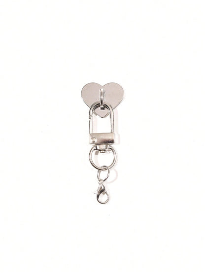 3-In-1 Phone Case Heart Star Moon Snap Button + Door Buckle + Lobster Claw Clasp Lanyard, DIY Phone Lanyard Strap, Phone Lanyard, Alloy Metal Material, Strong Adhesive Backing, No Residue, Phone Case