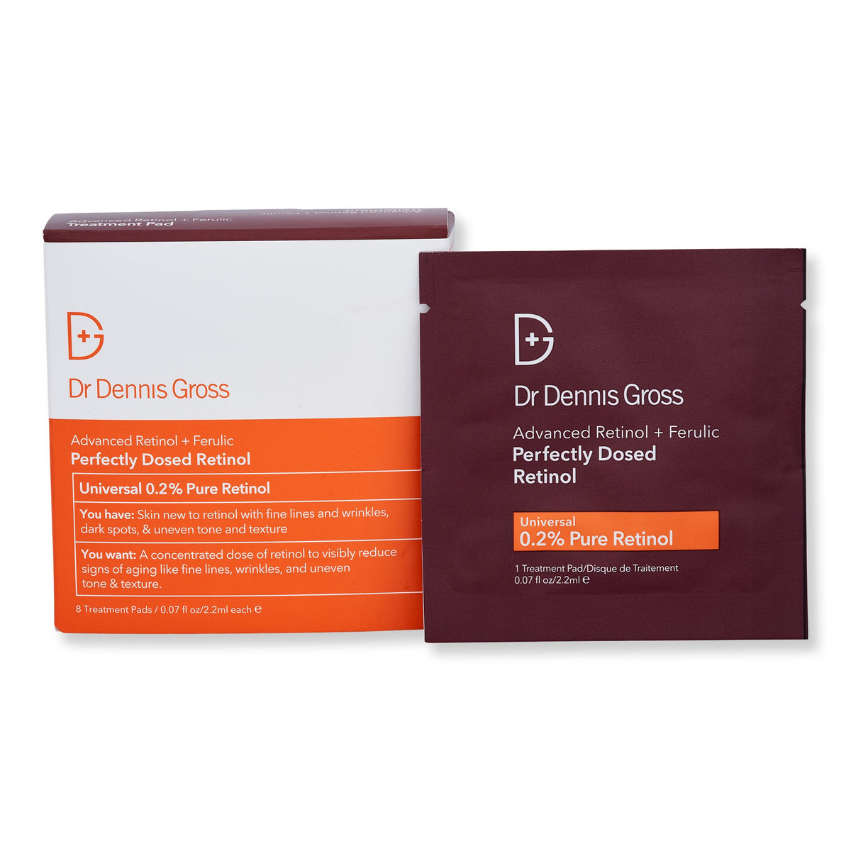 Dr. Dennis Gross Skincare Advanced Retinol + Ferulic Perfectly Dosed Universal Retinol 0.02