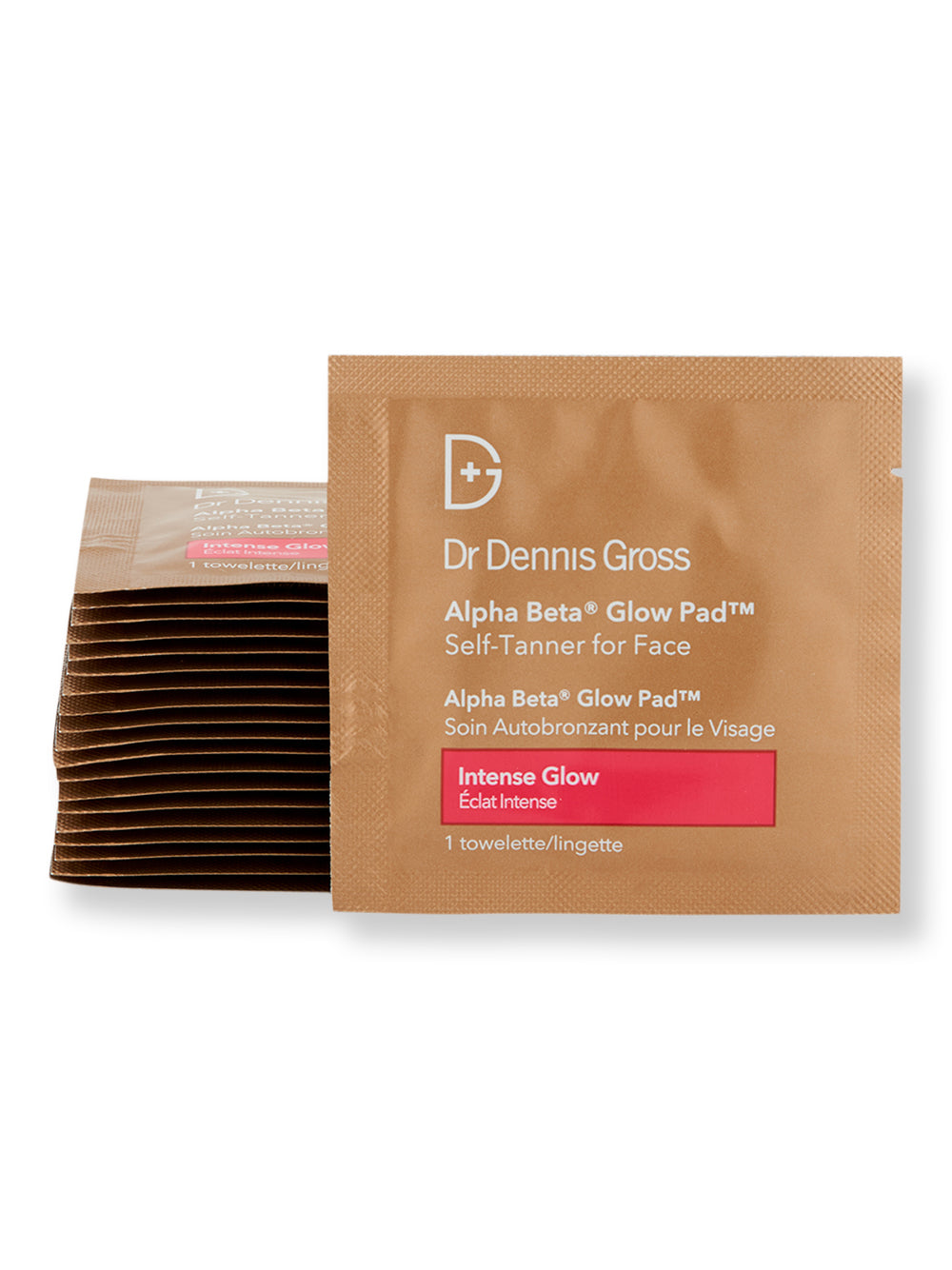 Dr. Dennis Gross Skincare Alpha Beta® Glow Pad™ Self Tanner for Face Intense Glow