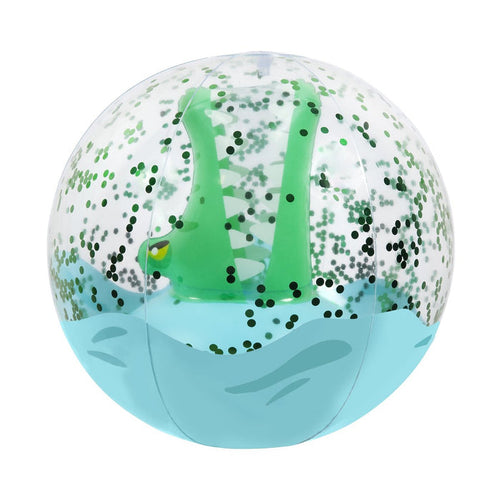 3D Inflatable Beach Ball, Crocodile