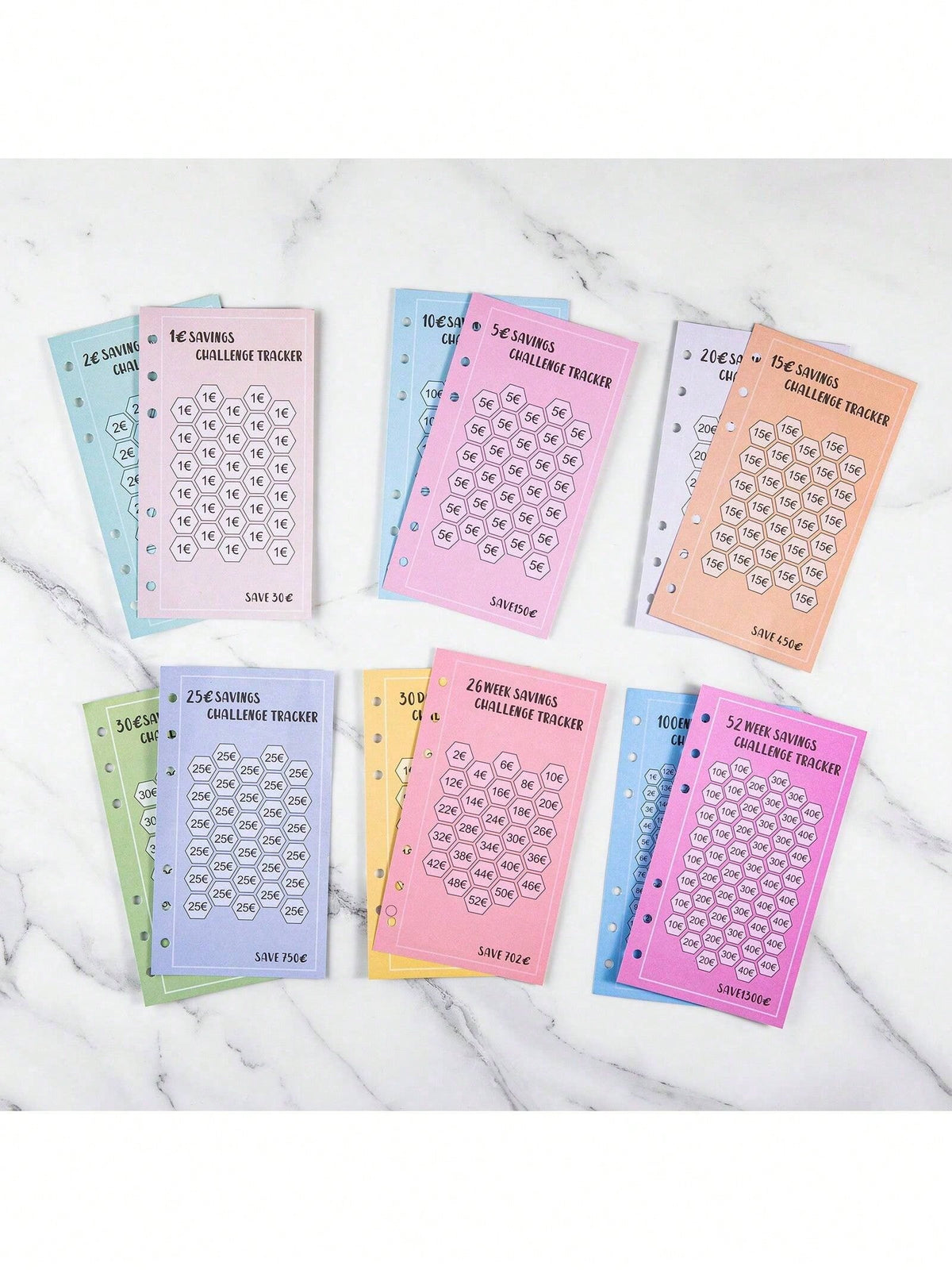 48 Sheets Money Saving Challenge Book Budget Sheets For A6 Binder Savings Challenges Book Money Saving Binder Usd 30 Day 52 Week Savings Challenge Money Saver Saving Money Challenge Savings Tracker Ba