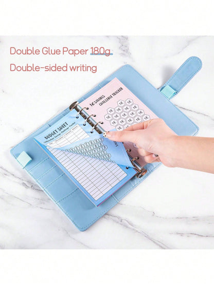 48 Sheets Money Saving Challenge Book Budget Sheets For A6 Binder Savings Challenges Book Money Saving Binder Usd 30 Day 52 Week Savings Challenge Money Saver Saving Money Challenge Savings Tracker Ba