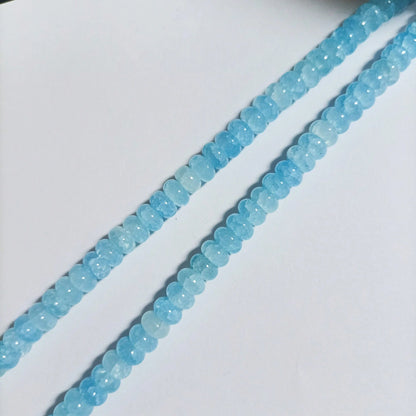 50/100pcs 5*8mm Jade Chalcedony Spacer Beads, DIY Bracelet Necklace Keychain Accessories, Multi-Color Versatile, Inspire Handmade Design