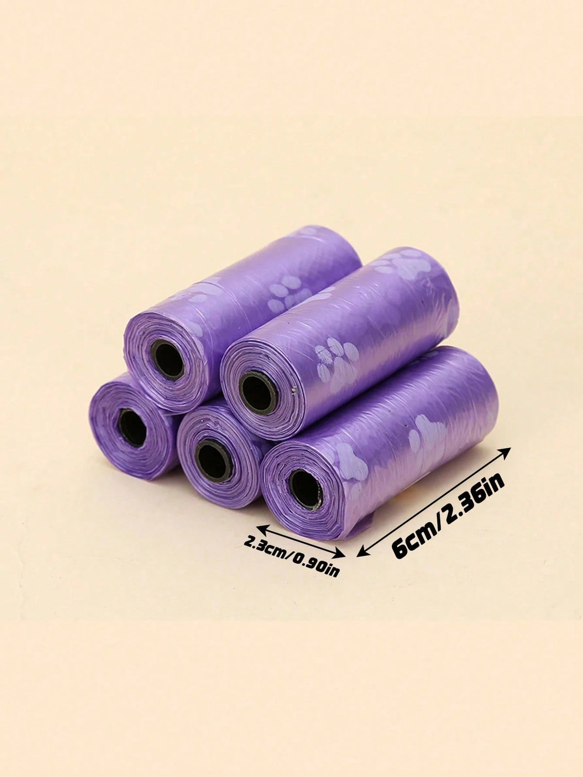 750-Count Purple Pet Waste Bags, Portable, Cleansing Type, Suitable For Car Trash Cans, Small Trash Cans, Replacement Trash Can Liners, Pet Waste Bags, Leak-Proof Dog Poop Bags, Ideal For Outdoor Dog