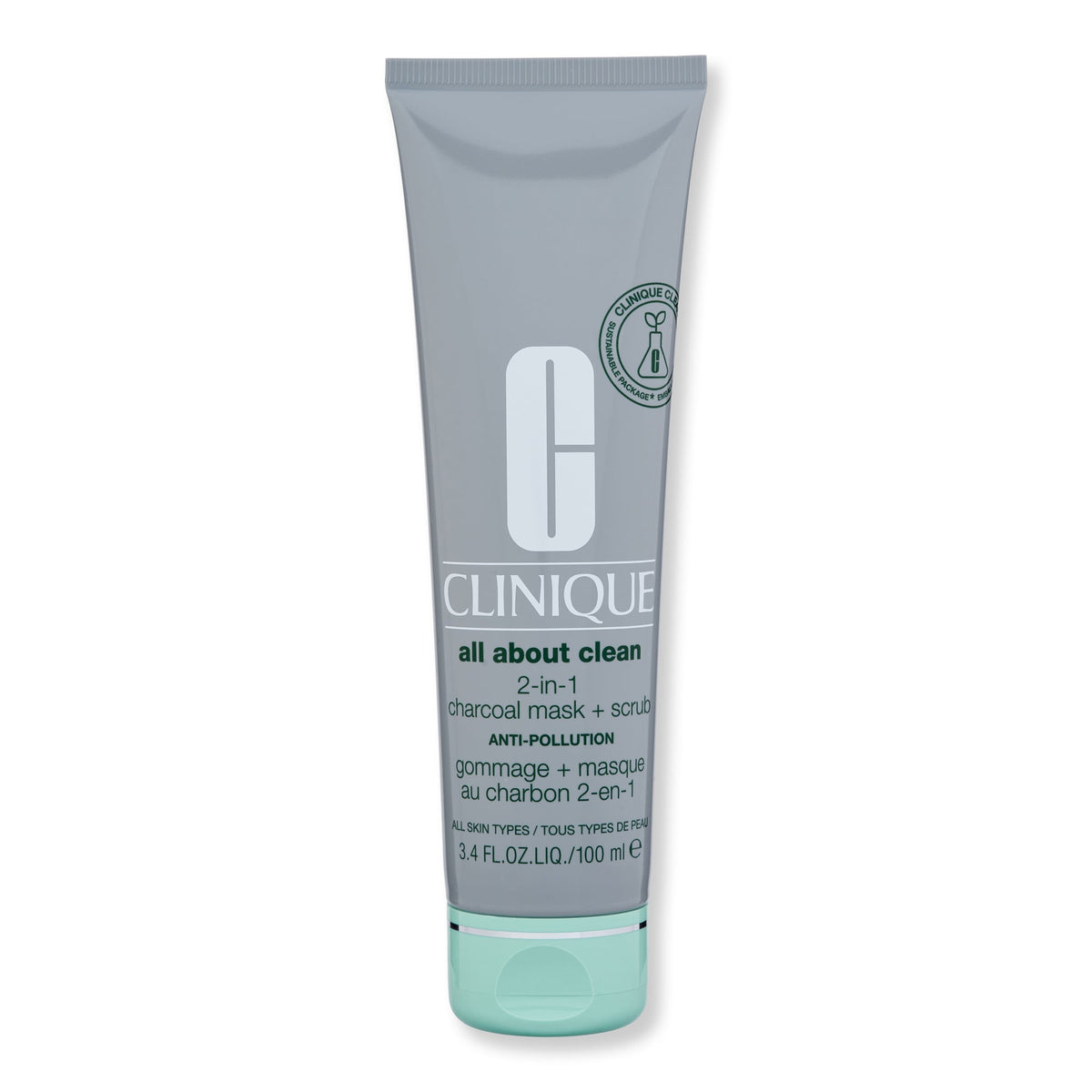 Clinique All About Clean 2-in-1 Charcoal Mask + Scrub