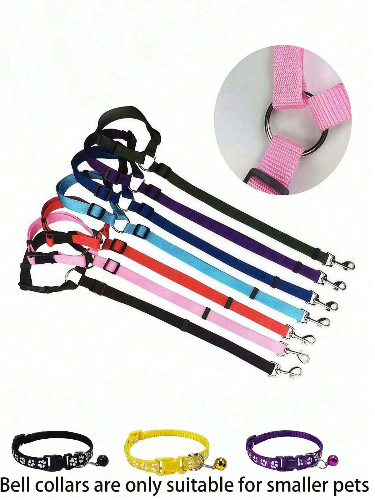Adjustable Nylon Pet Car Seat Belt, Dog Cat Seatbelt Harness With Front Headrest Restraint, Vehicle Traction Rope, Pet Restraint Lead, Durable Dog Car Accessories, Car Seat Belt For Dogs And Cats
