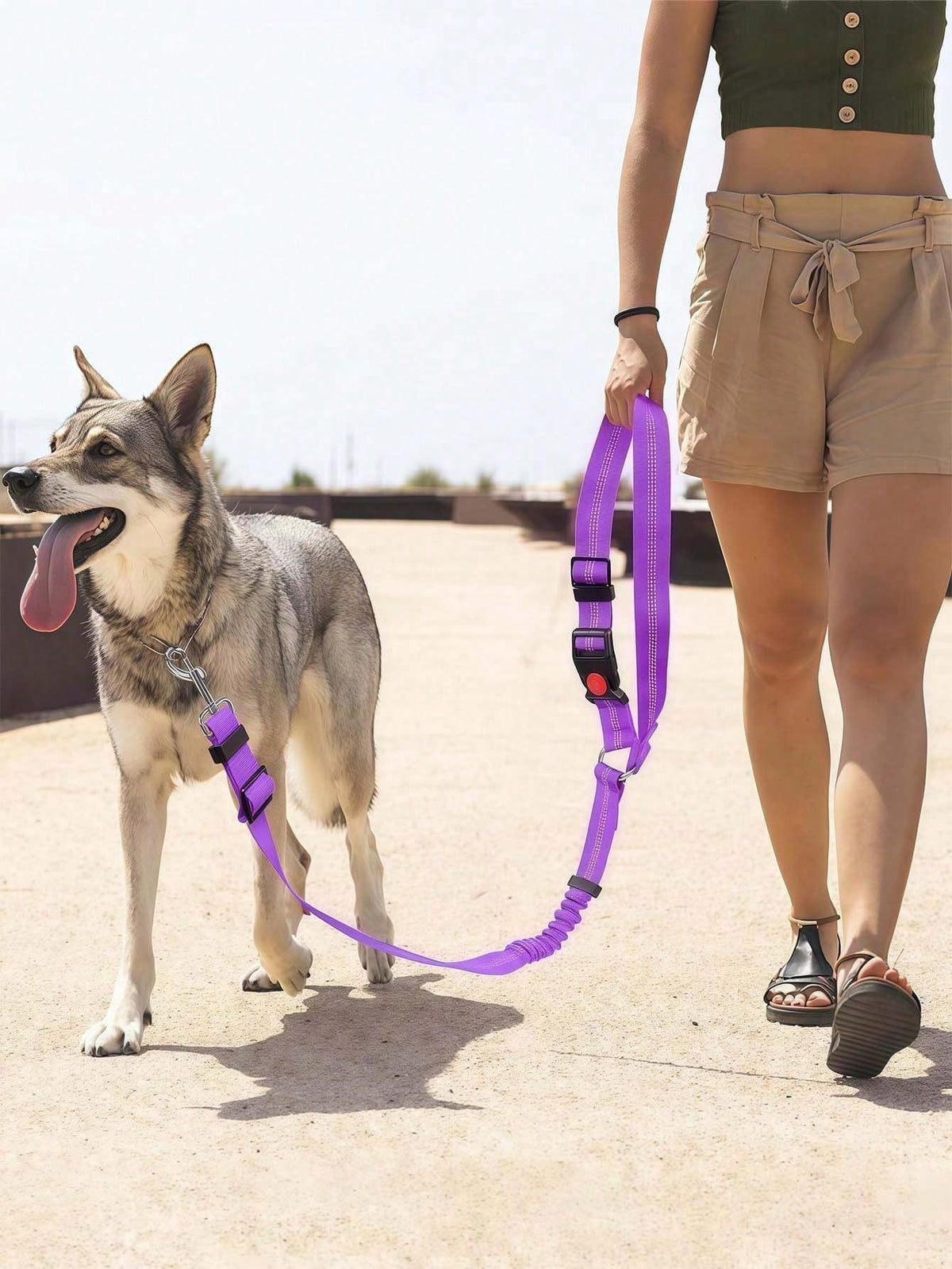 Adjustable Nylon Pet Car Seat Belt, Dog Cat Seatbelt Harness With Front Headrest Restraint, Vehicle Traction Rope, Pet Restraint Lead, Durable Dog Car Accessories, Car Seat Belt For Dogs And Cats