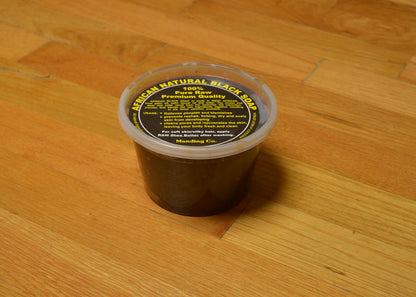 African Natural Black Soap, 16 ounces