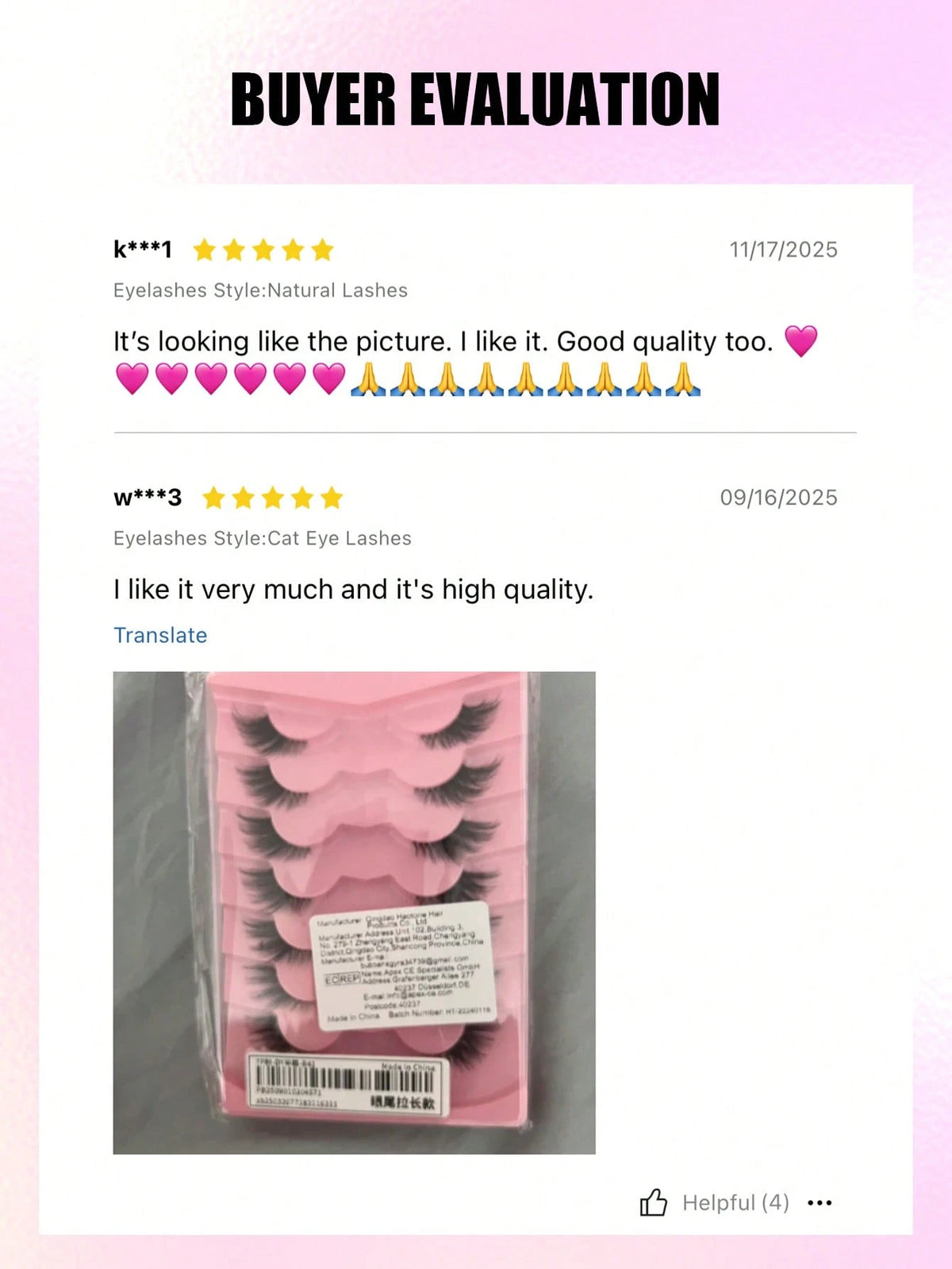 Asiteo 7 Pairs Half-Strip False Eyelashes, Transparent Band With Cat Eye Tail Extension, & Delicate Faux Mink Lashes, Fluffy & Soft, For Makeup Look, Aesthetic