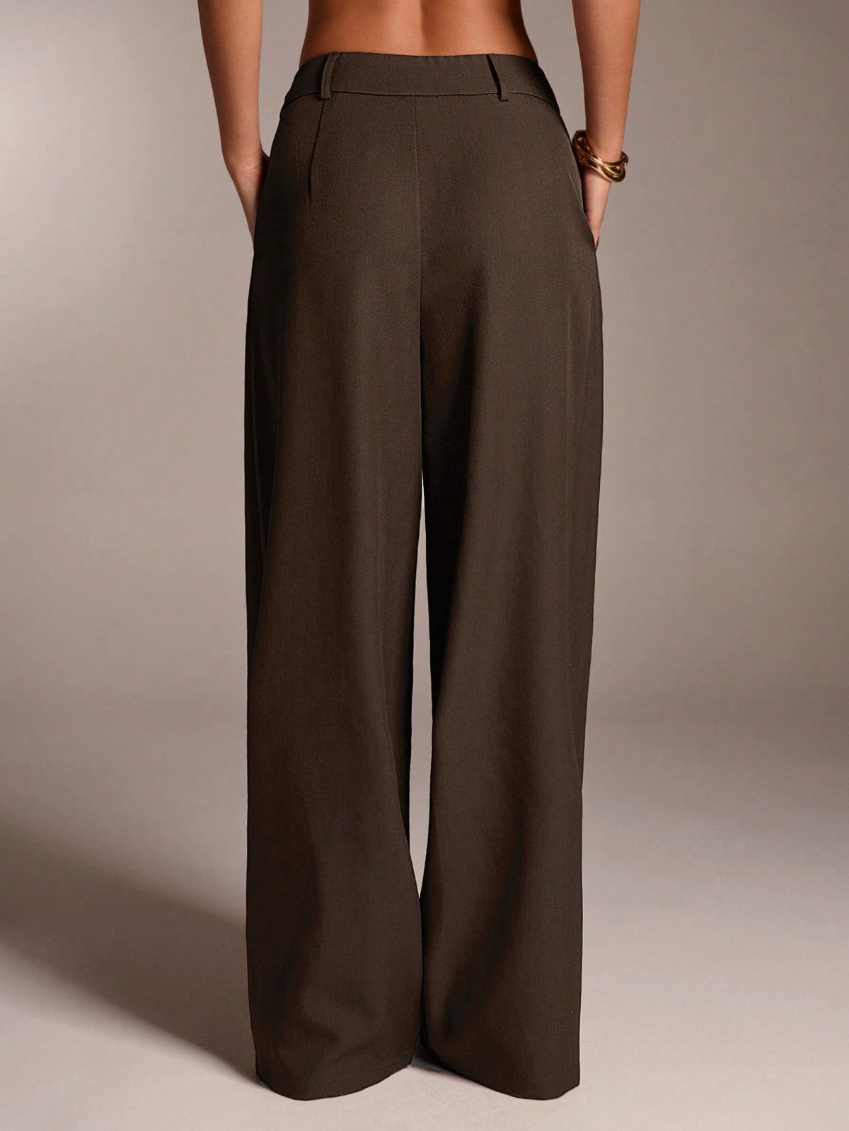 Avantive Black Winter Casual Date Pants Women,High Waisted Wide Leg Palazzo Pants,Elegant Office Business Work Clothes,Streetwear Y2k Baggy Straight Trousers