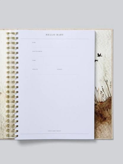 Baby Your First Five Years, Oatmeal - 13 Hub Lane   |  Baby Journals