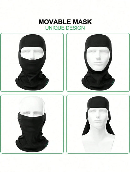 Balaclava Face Mask, Summer Cooling Neck Gaiter, Sun Protection Face Cover, Unisex/Worker Use UV Protection Ski Scarf