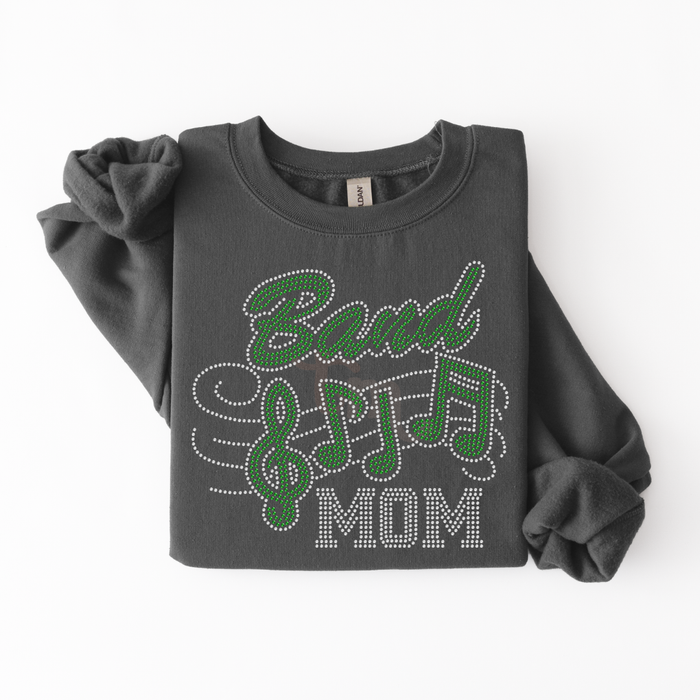Band Mom RHINESTONE TRANSFER