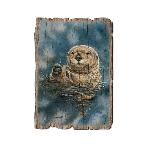Bartholet's Sea Otter - Rustic Edge Postcards & Magnets Rustic Edge Postcard (5pk // $2.80ea)