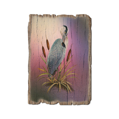 Bartholet's Sunset Heron - Rustic Edge Postcards & Magnets Rustic Edge Postcard (5pk // $2.80ea)