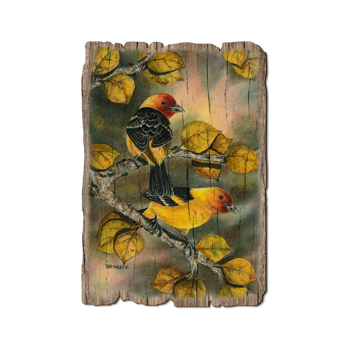 Bartholet's Tanagers - Rustic Edge Postcards & Magnets Rustic Edge Postcard (5pk // $2.80ea)