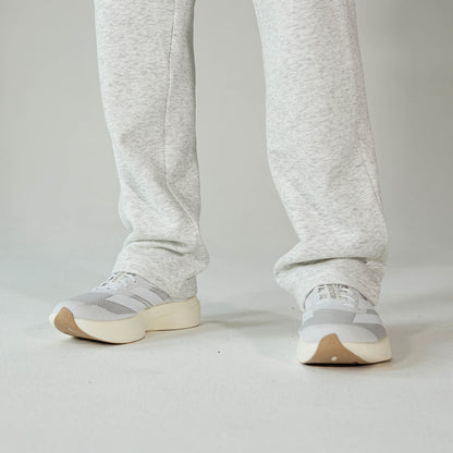 Adult model wearing Gray Baseline Straight Leg sweatpants