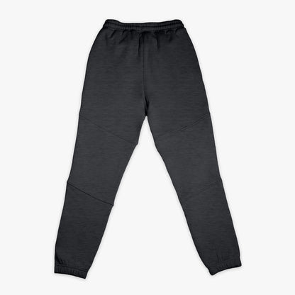 Gray Baseline youth joggers — back view